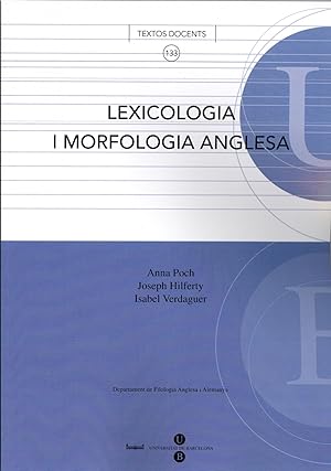 Seller image for Lexicologia i morfologia anglesa for sale by Imosver