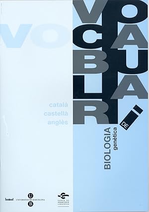 Image du vendeur pour Vocabulari de Biologia. Gentica (3 llenges) mis en vente par Imosver