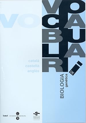 Imagen del vendedor de Vocabulari de Biologia. Gentica (3 llenges) a la venta por Imosver