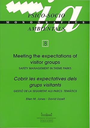 Image du vendeur pour Meeting the expectations of visitor groups.Safety management in theme parks/Cobr mis en vente par Imosver