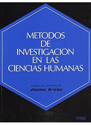 Seller image for Metodos investigacion ciencias humanas for sale by Imosver