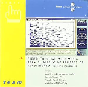 Seller image for Piert CD. Tutorial multimedia para el diseo de pruebas de rendimiento. Versin for sale by Imosver
