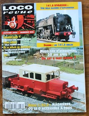 Image du vendeur pour LOCO REVUE n632 (2000) Modlisme ferroviaire, Magnires, Mages, 141R. mis en vente par Bouquinerie Spia