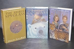 Seller image for The Golden Compass (His Dark Materials Trilogy All Signed By Philip Pullman) 1.Golden Compass, 2 The Subtle Knife and 3 The Amber Spyglass for sale by Richard Thornton Books PBFA