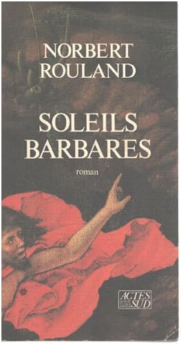 Bild des Verkufers fr Soleils barbares zum Verkauf von librairie philippe arnaiz