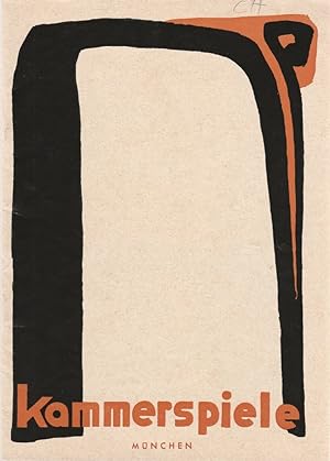 Bild des Verkufers fr Programmheft Eugene Labiche DER FLORENTINERHUT Spielzeit 1964 / 65 Heft 8 zum Verkauf von Programmhefte24 Schauspiel und Musiktheater der letzten 150 Jahre