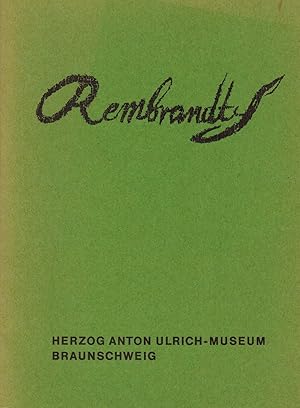 Bild des Verkufers fr Rembrandt und sein Kreis (Bilderhefte des Herzog-Anton-Ulrich-Museums Heft 4) zum Verkauf von Paderbuch e.Kfm. Inh. Ralf R. Eichmann