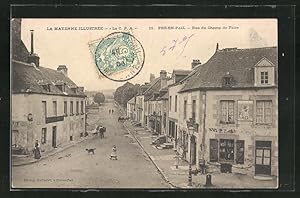 Carte postale Pré-en-Pail, Rue du Champ de Foire