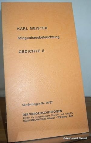 Seller image for Stiegenhausbeleuchtung. Gedichte II. for sale by Antiquariat Christian Strobel (VDA/ILAB)