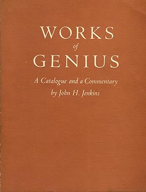 Image du vendeur pour Works of Genius: a Catalogue and a Commentary mis en vente par Leopolis