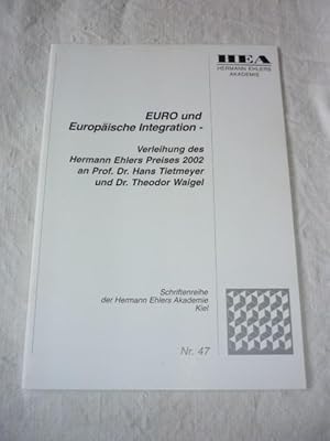Image du vendeur pour EURO und Europische Integration. mis en vente par Antiquariat Diderot