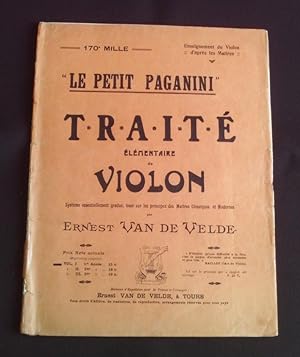 Le petit Paganini - Traité élémentaire de violon