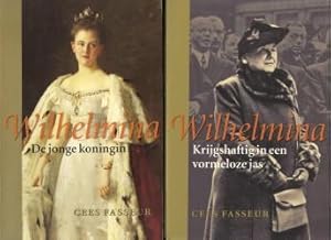 Bild des Verkufers fr Wilhelmina de jonge koningin /Wilhelmina krijgshaftig in een vormeloze jas Twee delen zum Verkauf von Antiquariaat Parnassos vof