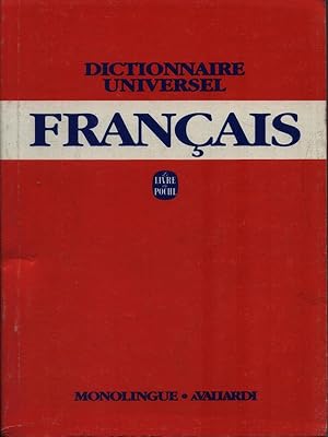 Bild des Verkufers fr Dictionnaire Universel Francais zum Verkauf von Librodifaccia