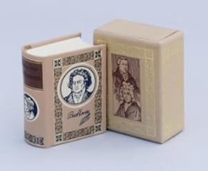 Bild des Verkufers fr Ludwig van Beethoven. Eine Biographie. Miniaturbuch. (1. Aufl.). zum Verkauf von Antiquariat Reinhold Pabel