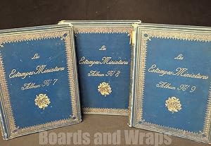 Les Estampes Miniatures Albums 7, 8, and 9