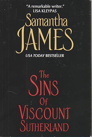 Bild des Verkufers fr The Sins of Viscount Sutherland zum Verkauf von Ye Old Bookworm