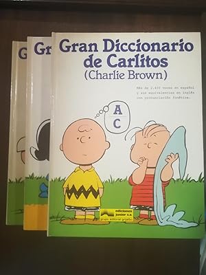 Seller image for Gran Diccionario de Carlitos Charlie Brown 3 Volumenes. for sale by Domiduca Libreros