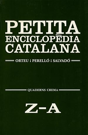 Bild des Verkufers fr Petita Enciclopdia Catalana zum Verkauf von Imosver