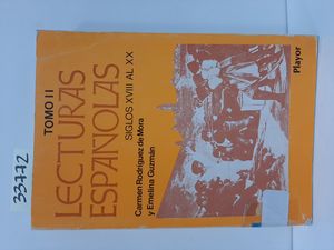 Seller image for LECTURAS ESPAOLAS. TOMO II. SIGLOS XVIII AL XX. for sale by Librera Circus