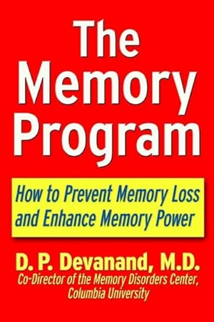 Imagen del vendedor de Memory Program : How to Prevent Memory Loss and Enhance Memory Power a la venta por GreatBookPricesUK