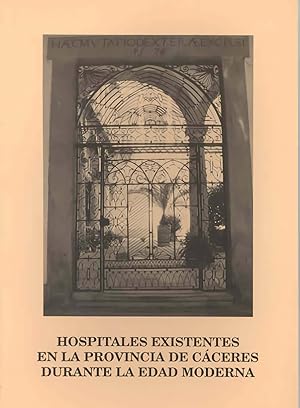 Imagen del vendedor de Hospitales existentes en la provincia de Cceres durante la Edad Moderna a la venta por Imosver