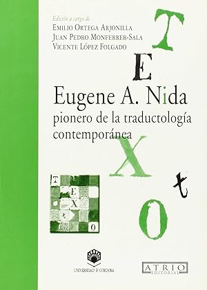 Imagen del vendedor de Eugene A. Nida, pionero de la traductologa contempornea a la venta por Imosver