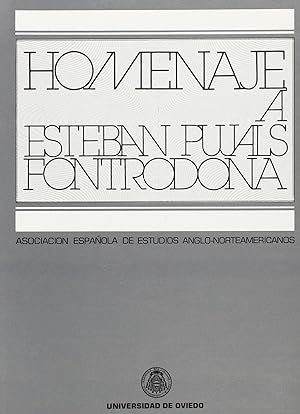 Seller image for Homenaje a Esteban Pujals Fontrodona for sale by Imosver
