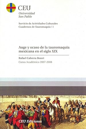 Imagen del vendedor de Auge y ocaso del toreo mexicano en el S.XIX a la venta por Imosver