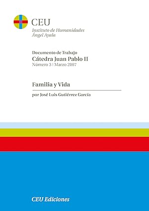 Seller image for Familia y vida for sale by Imosver