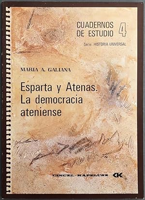 Imagen del vendedor de Cuadernos de Estudio 4. Serie Historia Universal. Esparta y Atenas. La democracia ateniense a la venta por Il Tuffatore