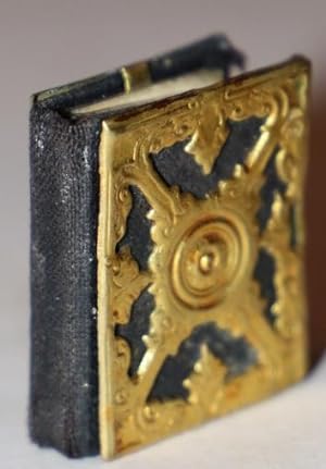 [Faux Book] Miniature Photo Album with Spanish Baroque-Style Gilded Tin Laid on Boards