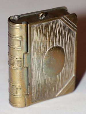 [Faux Book] Brass Match and Stamp Box