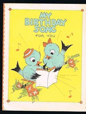 Birthday Song Greetings Card