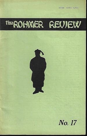 Seller image for THE ROHMER REVIEW: No. 17, August, Aug. 1977 for sale by Books from the Crypt