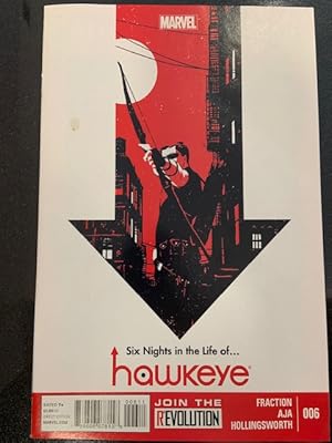 Image du vendeur pour Hawkeye - Volume 6 Six Nights in the Life of Hawkeye by Matt Fraction (February 2013) mis en vente par Eat My Words Books
