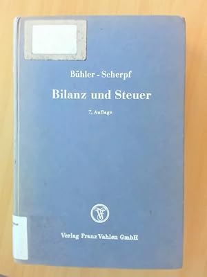 Imagen del vendedor de Bilanz und Steuer. a la venta por avelibro OHG