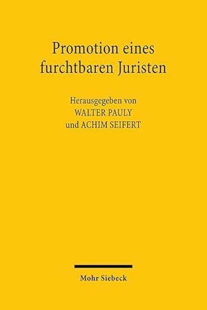 Seller image for Promotion eines furchtbaren Juristen for sale by Rheinberg-Buch Andreas Meier eK