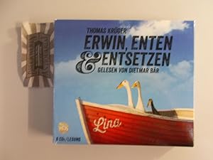 Seller image for Erwin, Enten & Entsetzen : Lesung. [8 Audio CDs]. for sale by Druckwaren Antiquariat
