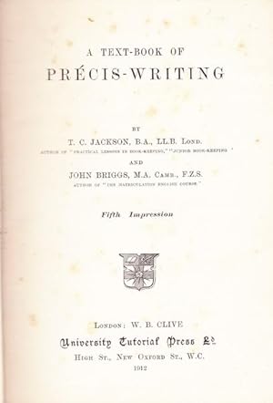 A Text-book of Precis-writing