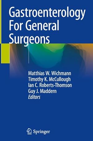 Seller image for Gastroenterology For General Surgeons for sale by Rheinberg-Buch Andreas Meier eK