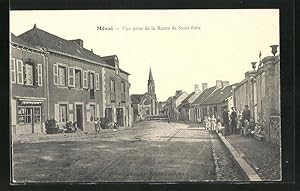 Carte postale Méral, Vue prise de la Route de Saint-Poix