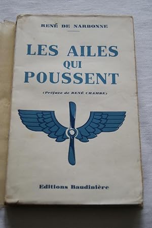 Bild des Verkufers fr LES AILES QUI POUSSENT zum Verkauf von Librairie RAIMOND