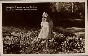 Bild des Verkufers fr Ansichtskarte / Postkarte Prinzessin Alexandrine von Preuen - Verlag: NPG 6248 zum Verkauf von akpool GmbH