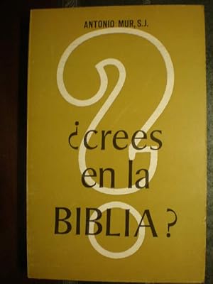 Immagine del venditore per Crees en la Biblia?  Por qu ? La historicidad de los Evanegelios venduto da Librera Antonio Azorn