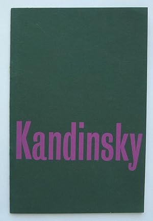 Paintings by Kandinsky from the Solomon R. Guggenheim Museum, New York. At the Tate Gallery, Lond...