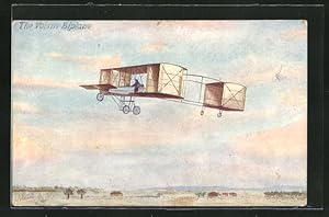 Imagen del vendedor de Ansichtskarte The Voisin Biplane, Doppeldecker-Flugzeug von Voisin a la venta por Bartko-Reher