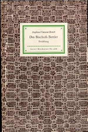 Bild des Verkufers fr Des Bischofs Bettler - Erzhlung. bertr.: Paridam von dem Knesebeck, Insel-Bcherei , Nr. 288 zum Verkauf von Gabis Bcherlager