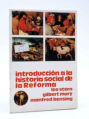 Imagen del vendedor de BSICA 15 360-361. INTRODUCCIN A LA HISTORIA SOCIAL DE LA REFORMA (Stern / Mury / Bensing) 1976 a la venta por Libros Fugitivos