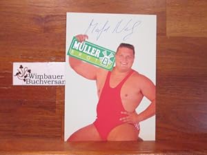 Bild des Verkufers fr Original Autogramm Manfred Nerlinger Gewichtheber /// Autogramm Autograph signiert signed signee zum Verkauf von Antiquariat im Kaiserviertel | Wimbauer Buchversand